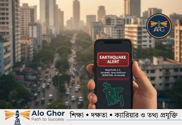 ঢাকায় ফের ভূমিকম্প অনুভূত হওয়ার পর আতঙ্কিত মানুষ
