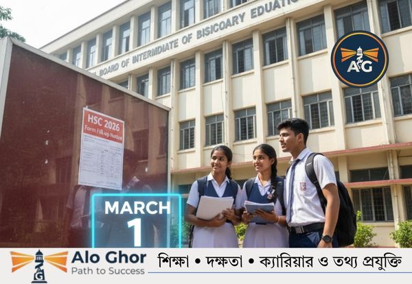 এইচএসসি পরীক্ষা ২০২৬ ফরম পূরণের বিজ্ঞপ্তি ও ঢাকা শিক্ষা বোর্ড