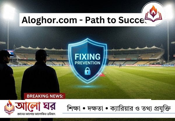 বিপিএলে ফিক্সিং রোধে সিআইডি অফিসার ও বিসিবি লোগো